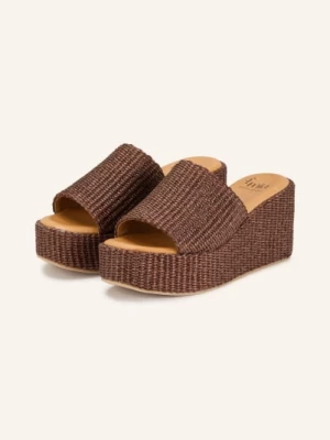 Obrázek produktu È Mia Wedges Na Klínku hnědá