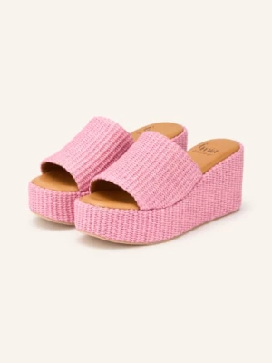 Obrázek produktu È Mia Wedges Na Klínku růžová