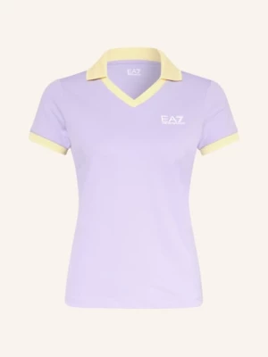 Obrázek produktu ea7 Emporio Armani Funkční Polokošile Tennis Pro světle fialová / žlutá / bílá