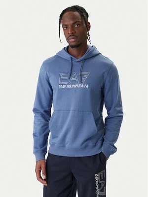 Obrázek produktu EA7 Emporio Armani Mikina 7M001313 AF13512 UB064 Modrá Regular Fit