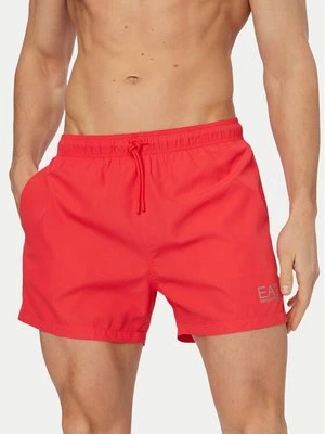Obrázek produktu EA7 Emporio Armani Plavecké šortky 7M001677 AF13019 M4093 Červená Regular Fit