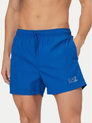 Obrázek produktu EA7 Emporio Armani Plavecké šortky 7M001677 AF13019 MB015 Modrá Regular Fit