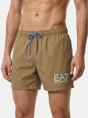 Obrázek produktu EA7 Emporio Armani Plavecké šortky 7M001678 AF21069 U6167 Béžová Regular Fit