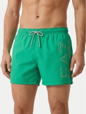 Obrázek produktu EA7 Emporio Armani Plavecké šortky 7M002001 AF14497 M7126 Zelená Regular Fit