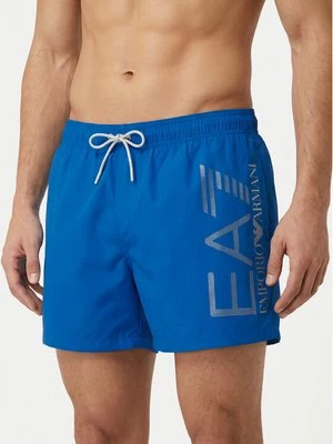 Obrázek produktu EA7 Emporio Armani Plavecké šortky 7M002001 AF14497 MB015 Modrá Regular Fit