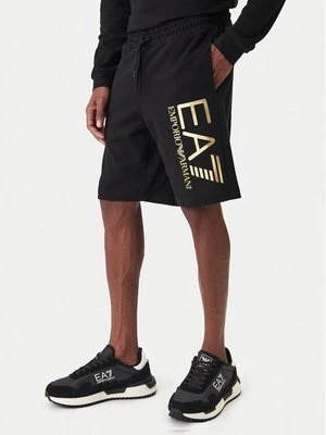 Obrázek produktu EA7 Emporio Armani Sportovní kraťasy 7M001414 AF22266 MC004 Černá Regular Fit