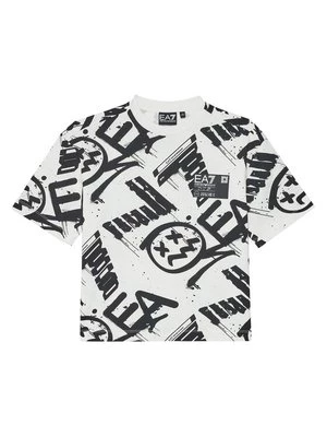 Obrázek produktu EA7 Emporio Armani T-Shirt 7B000059 AF12874 F0035 Écru Relaxed Fit