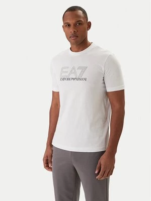 Obrázek produktu EA7 Emporio Armani T-Shirt 7M001307 AF10375 Bílá Regular Fit
