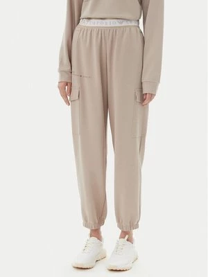 Obrázek produktu EA7 Emporio Armani Teplákové kalhoty 7W000282 AF12501 U6155 Béžová Loose Fit