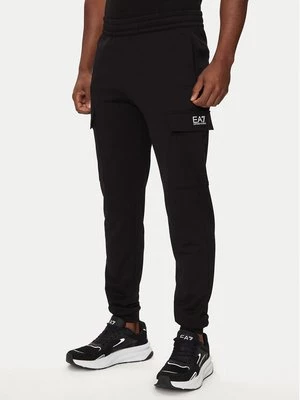 Obrázek produktu EA7 Emporio Armani Teplákové kalhoty 8NPP67 PJVRZ 1200 Černá Regular Fit