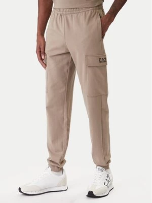 Obrázek produktu EA7 Emporio Armani Teplákové kalhoty 8NPP67 PJVRZ U6167 Béžová Regular Fit