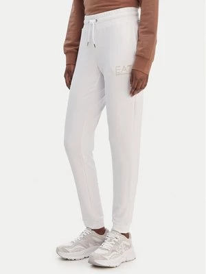Obrázek produktu EA7 Emporio Armani Teplákové kalhoty 8NTP66 TJ9RZ U0002 Bílá Regular Fit