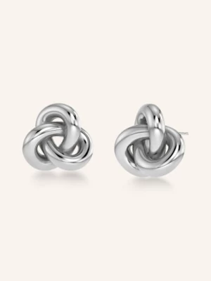 Obrázek produktu Edblad Náušnice Infinity Knot Studs L stříbrná