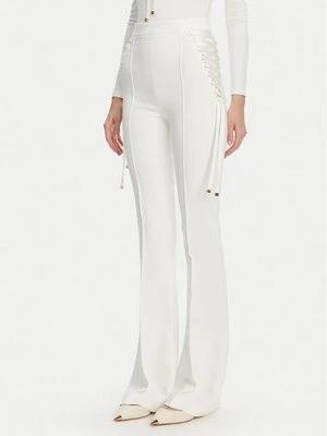 Obrázek produktu Elisabetta Franchi Kalhoty z materiálu PA-083-51E2 Bílá Regular Fit