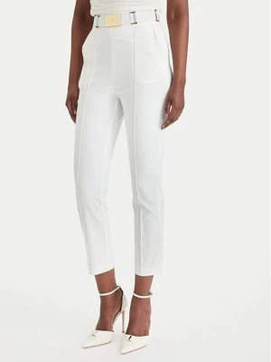 Obrázek produktu Elisabetta Franchi Kalhoty z materiálu PA-132-61E2-V350 Bílá Regular Fit