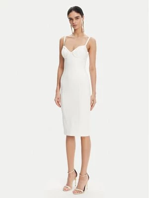 Obrázek produktu Elisabetta Franchi Koktejlové šaty AB-702-51E2 Bílá Regular Fit