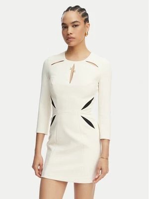 Obrázek produktu Elisabetta Franchi Koktejlové šaty AB-868-61E2-V390 Krémová Slim Fit