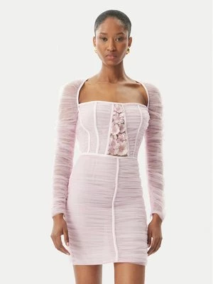 Obrázek produktu Elisabetta Franchi Koktejlové šaty AB68352E2 544 Růžová Slim Fit
