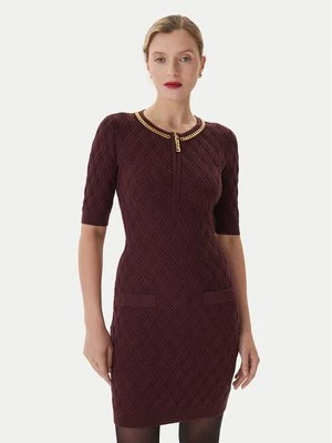 Obrázek produktu Elisabetta Franchi Koktejlové šaty AM-20B-56E2-V480 Bordó Regular Fit