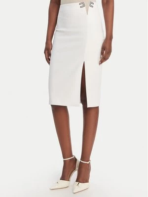 Obrázek produktu Elisabetta Franchi Pouzdrová sukně GO-147-61E2-V320 Bílá Regular Fit