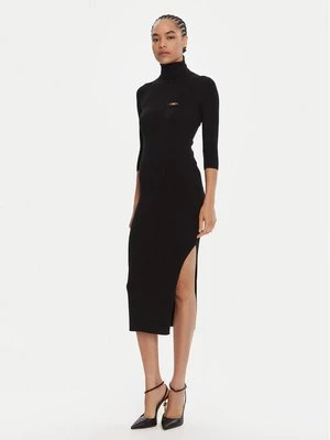 Obrázek produktu Elisabetta Franchi Úpletové šaty AM-23B-56E2-V390 Černá Slim Fit