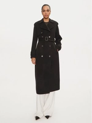 Obrázek produktu Elisabetta Franchi Vlněný kabát CP-57D-46E2 Černá Regular Fit