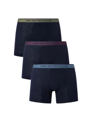 Obrázek produktu Emporio Armani Boxerky  marine modrá / světlemodrá / khaki / tmavě fialová
