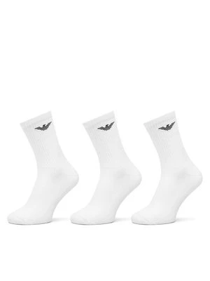 Obrázek produktu Emporio Armani Dlouhé ponožky EM000554 AF14499 M0066 Bílá