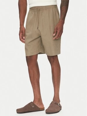 Obrázek produktu Emporio Armani Šortky z materiálu EM000681 AF12356 U6189 Hnědá Regular Fit