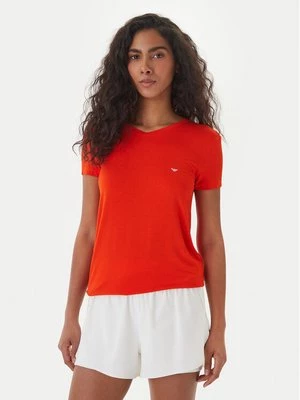 Obrázek produktu Emporio Armani T-Shirt EW000409 AF19024 U5029 Korálová Regular Fit
