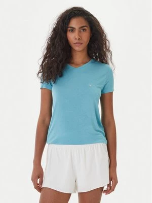 Obrázek produktu Emporio Armani T-Shirt EW000409 AF19024 U9163 Tyrkysová Regular Fit