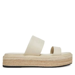 Obrázek produktu Espadrilky Calvin Klein Flatform Wedge Slide - He HW0HW02374 Écru