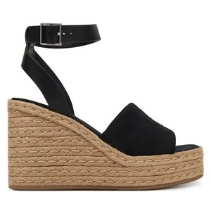 Obrázek produktu Espadrilky Calvin Klein Wedge Espad 70 Neopr Mg HW0HW03014 Černá