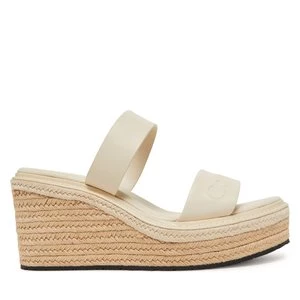 Obrázek produktu Espadrilky Calvin Klein Wedge Sandal 50 - He HW0HW02375 Écru
