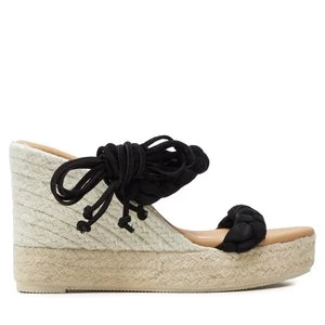 Obrázek produktu Espadrilky Manebi Hamptons Two Braided Bands Wedge Espadrilles K 1.0 WE Černá