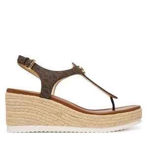 Obrázek produktu Espadrilky MICHAEL Michael Kors Val Thong Wedge 40S6VAMS1B Hnědá