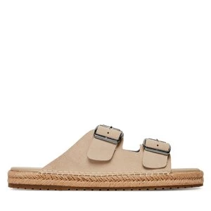Obrázek produktu Espadrilky Tommy Hilfiger Flex Jutte Hilfiger Suede Sandal FM0FM05503 Béžová