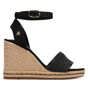 Obrázek produktu Espadrilky Tommy Hilfiger High Wedge Espad FW0FW09471 Černá
