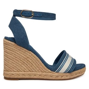 Obrázek produktu Espadrilky Tommy Hilfiger High Wedge Espad Webbing FW0FW09342 Modrá