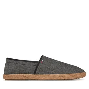Obrázek produktu Espadrilky Tommy Hilfiger Hilfiger Chambray Espadrille FM0FM05391 Černá