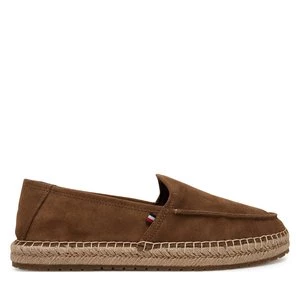 Obrázek produktu Espadrilky Tommy Hilfiger Hilfiger Flex Espa Suede Loafer FM0FM05392 Hnědá