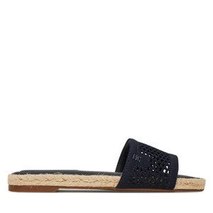 Obrázek produktu Espadrilky Tommy Hilfiger Knit Mesh Espadrille Flat Sandal FW0FW08744 Tmavomodrá