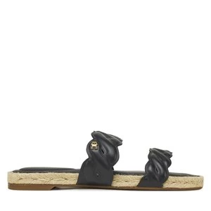 Obrázek produktu Espadrilky Tommy Hilfiger Leather Rope Espadrille Mule FW0FW08503 Černá