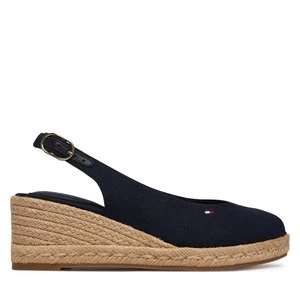 Obrázek produktu Espadrilky Tommy Hilfiger Mid Wedge Espad Slingback FW0FW09228 Tmavomodrá