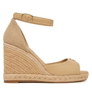 Obrázek produktu Espadrilky Tommy Hilfiger Plate High Wedge Espad FW0FW09517 Světle béžová