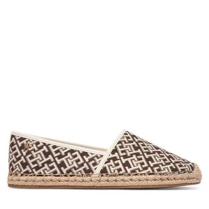 Obrázek produktu Espadrilky Tommy Hilfiger Th Monogram Jacquard FW0FW09501 Hnědá