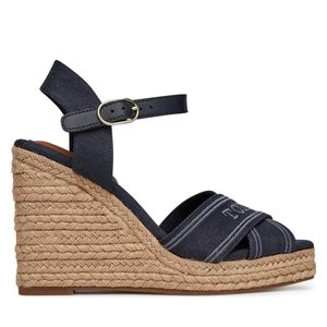 Obrázek produktu Espadrilky Tommy Hilfiger Tommy Hilfiger Espad High Wedge FW0FW08668 Tmavomodrá