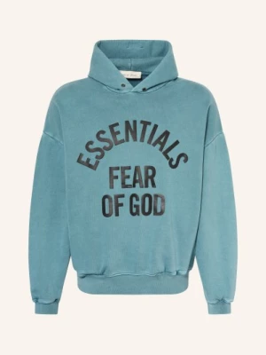 Obrázek produktu Essentials - Fear Of God Mikina S Kapucí V Oversized Střihu petrolejová