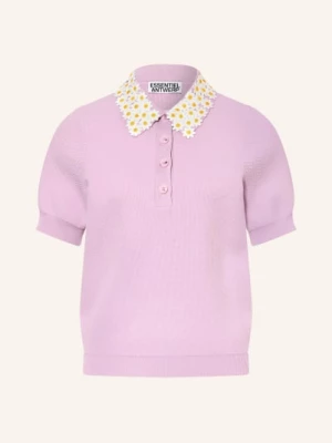 Obrázek produktu Essentiel Antwerp Piké Polokošile Jember světle fialová / žlutá / bílá