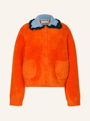 Obrázek produktu Essentiel Antwerp Svetr oranžová / tmavě zelená / tmavě modrá